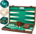 Premium 15 Inch Backgammon Set for Adults