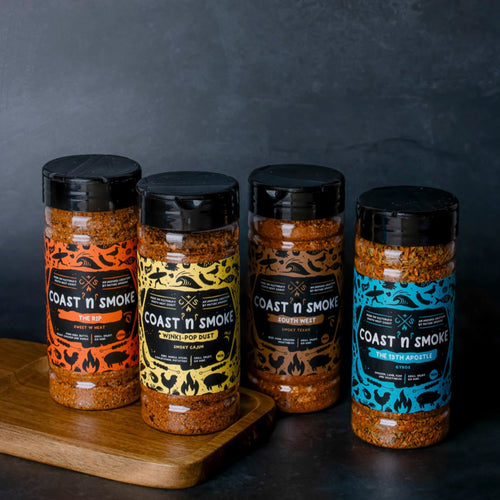 Coast n Smoke The Bestsellers — Australian BBQ Rub Gift Box (4 Pack) 2