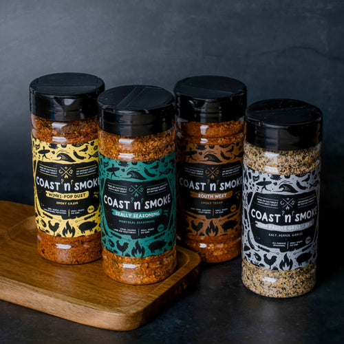 Coast n Smoke Summer Nights — Australian BBQ Rub Gift Box (4 Pack) 2