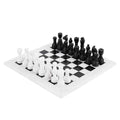 Marble Chess Set 38cm – Black & White