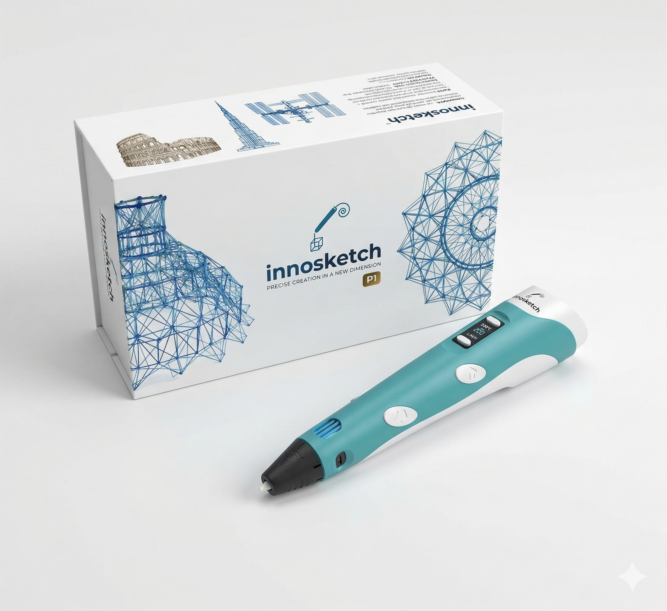 🎨 InnoSketch™ 3D Pen LED Display Electronic