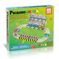 Picasso Tiles - Race Car Stadium Set with 2 Car