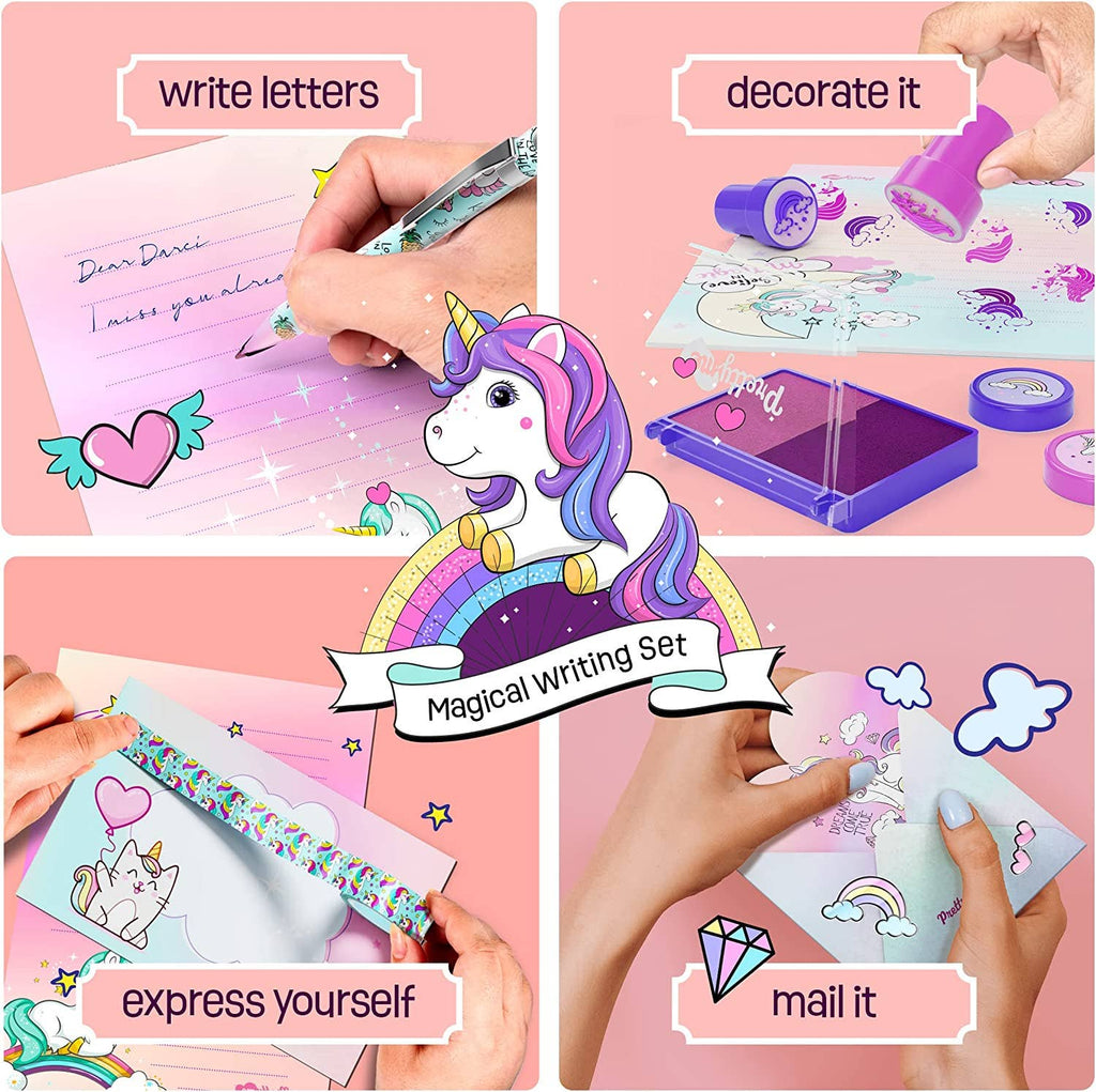 Unicorn Stationery Letter Writing Kit