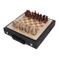 Marble Chess Set 38cm Special Edition Chess Set – Coral & Red
