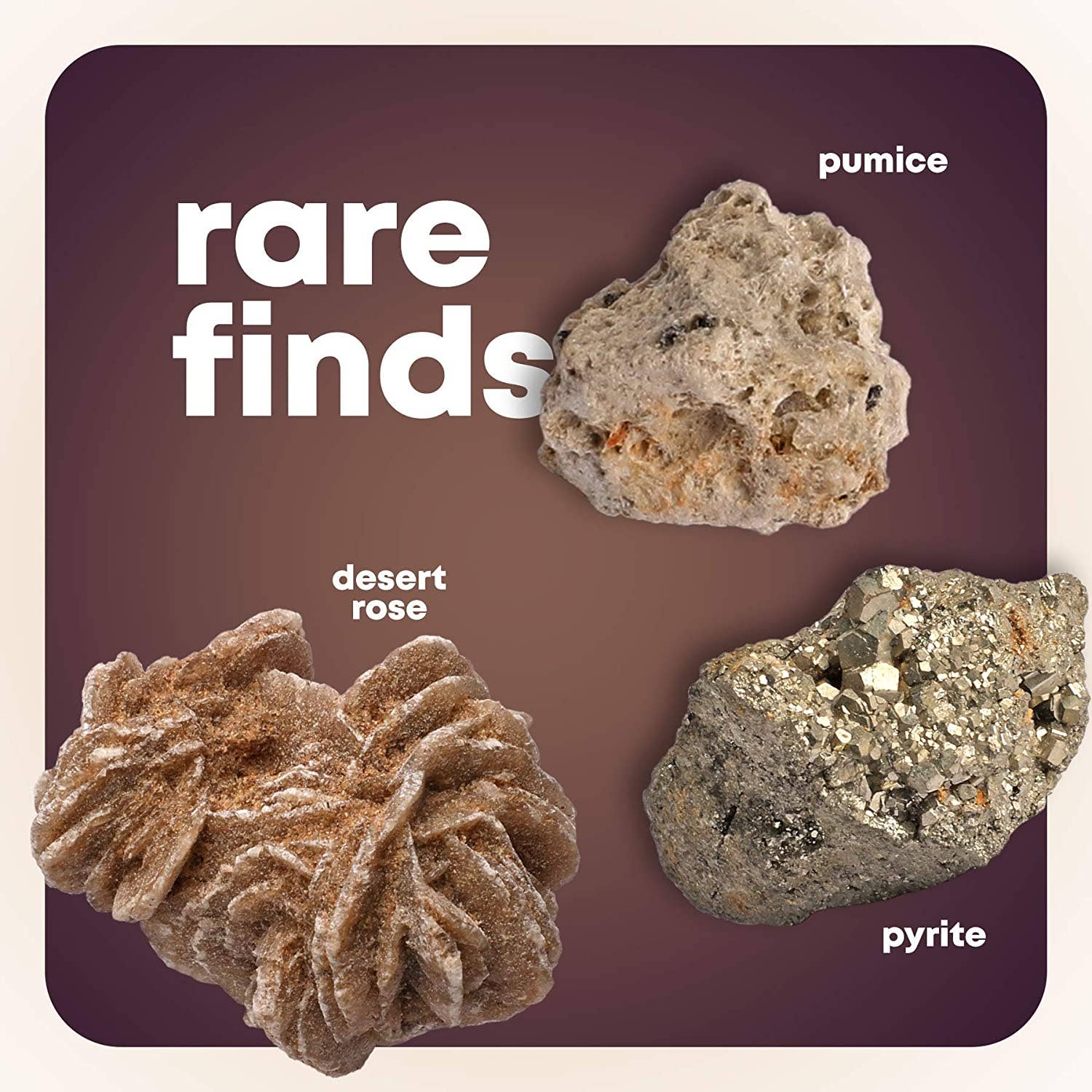 Dan &amp; Darci Mega Rock &amp; Mineral Collection Activity Kit