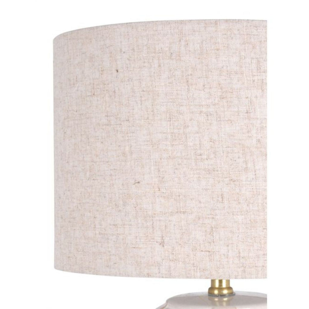 Kenji Ceramic Table Lamp - Ecru