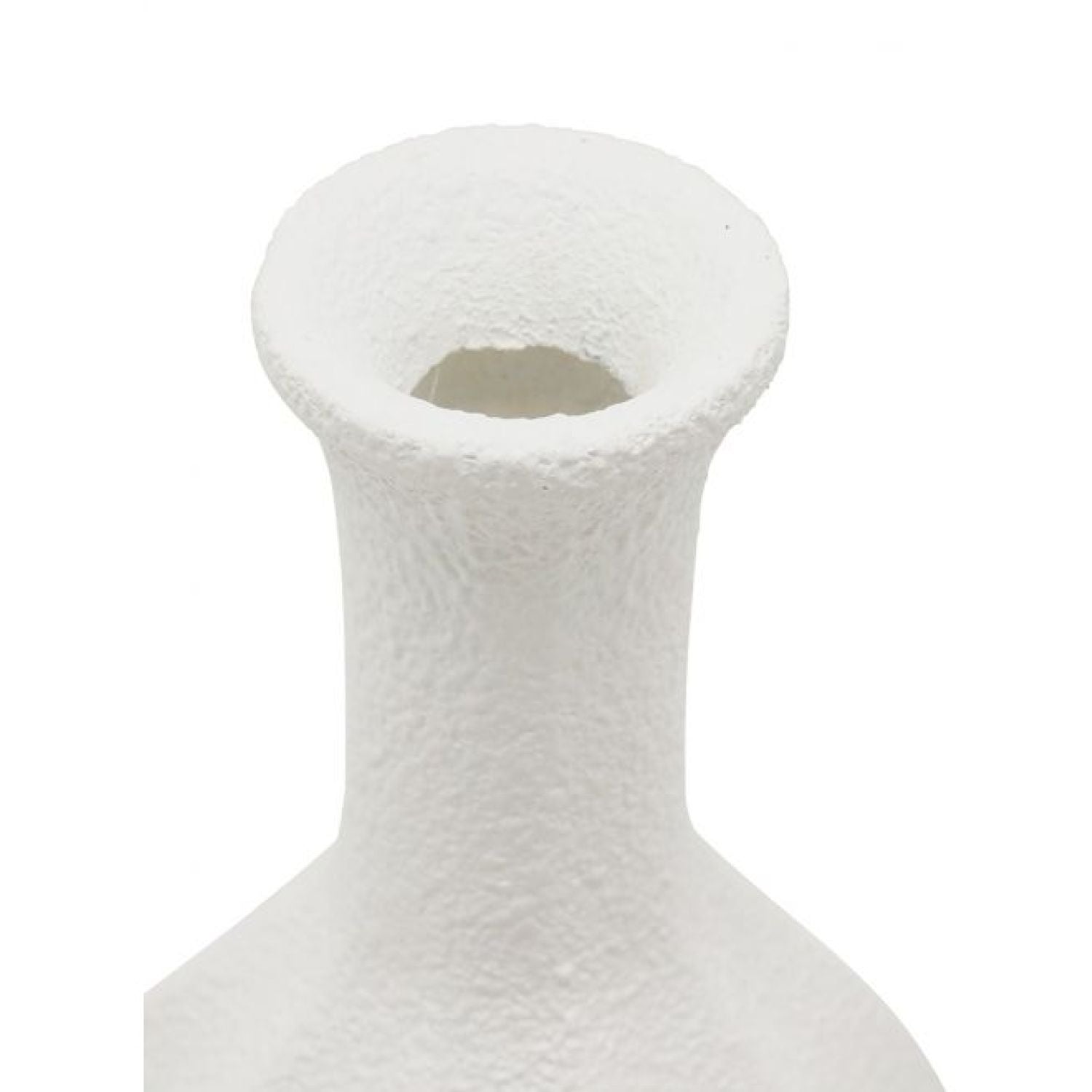 Sunny Mgo Vase - Textured White