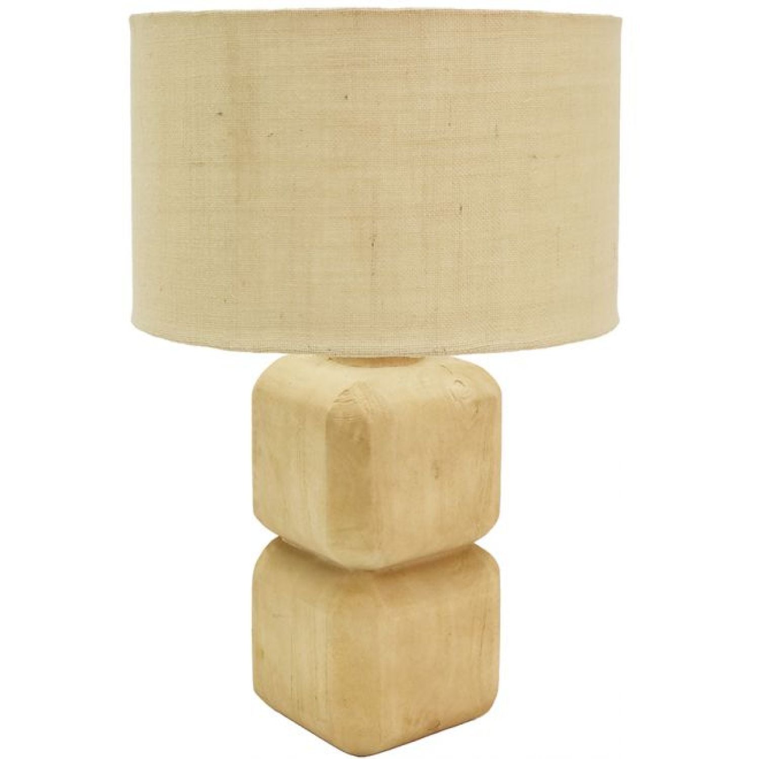 Huxley Wooden Table Lamp - Blonde&amp;natural/ ju