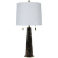 Zucker Table Lamp - Chocolate Marble