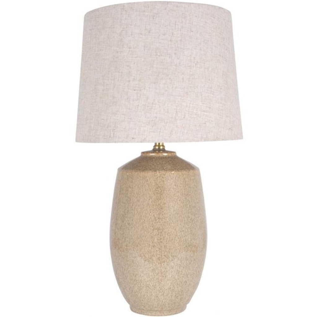 68cmg Akira Ceramic Table Lamp - Stone