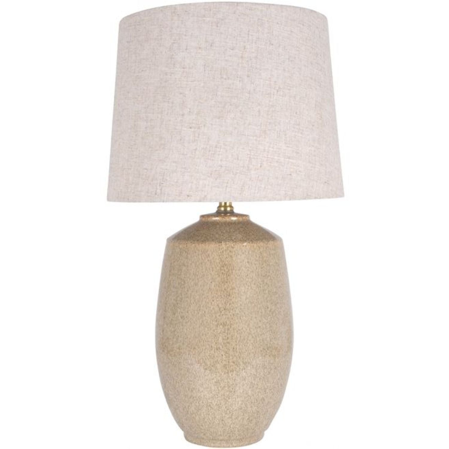 68cmg Akira Ceramic Table Lamp - Stone