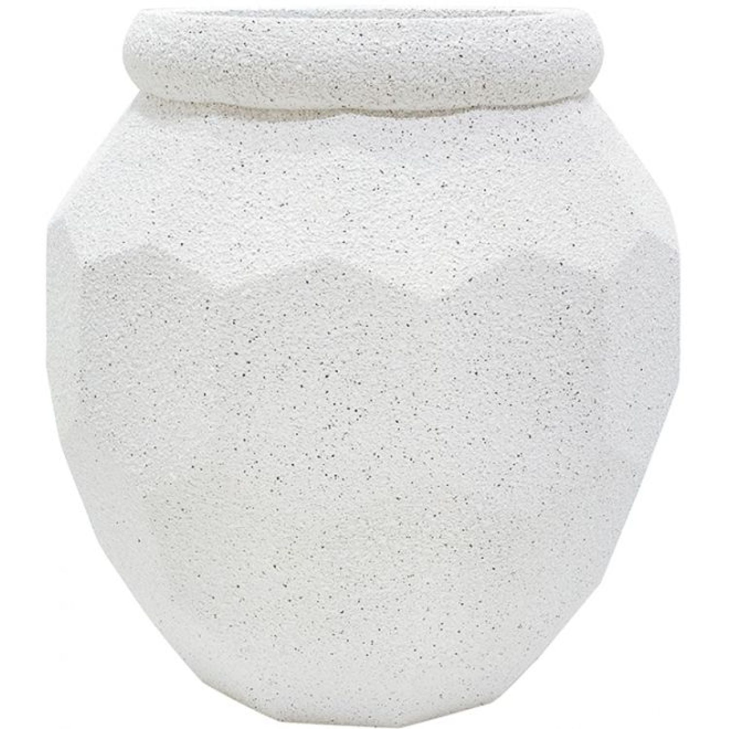 Lodge Mgo Vase - Textured White