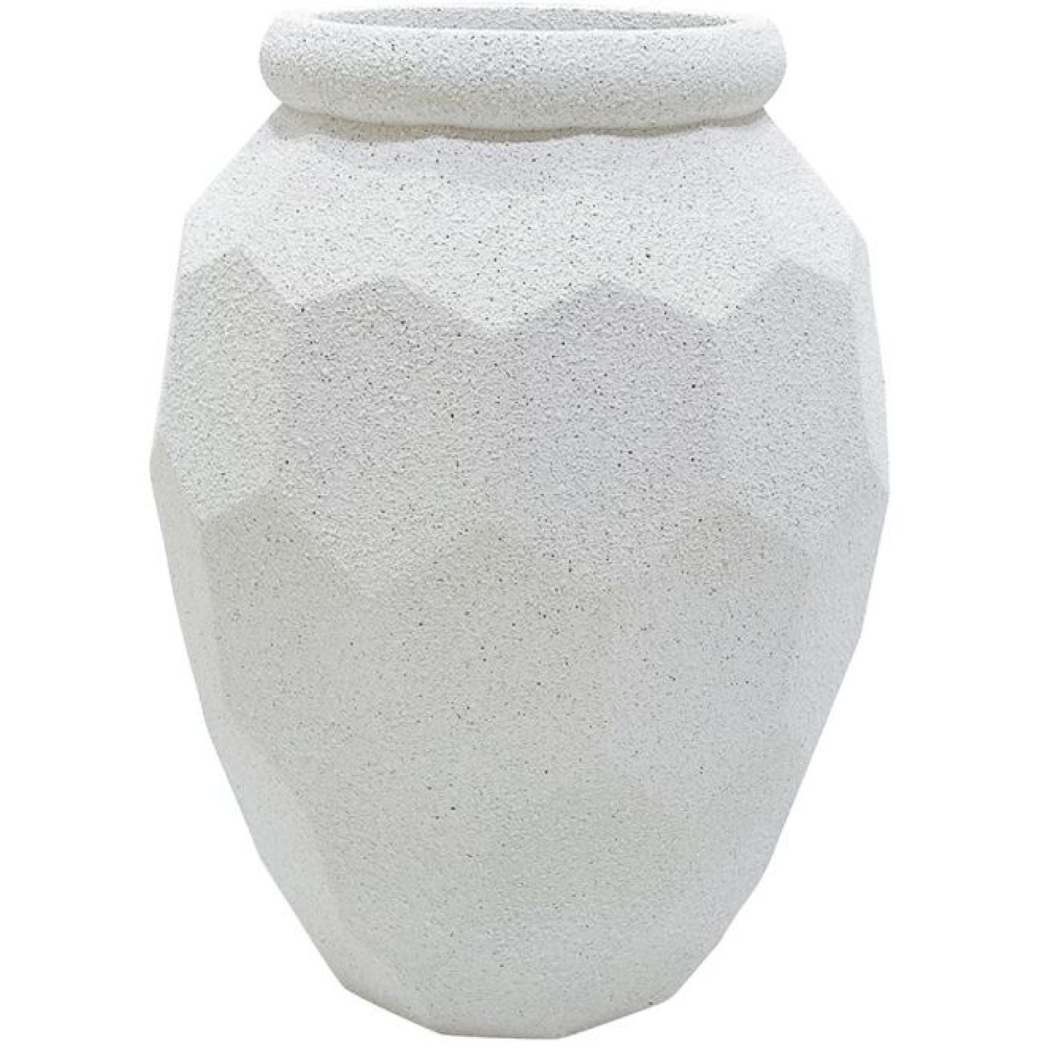 Lodge Mgo Vase - Textured White