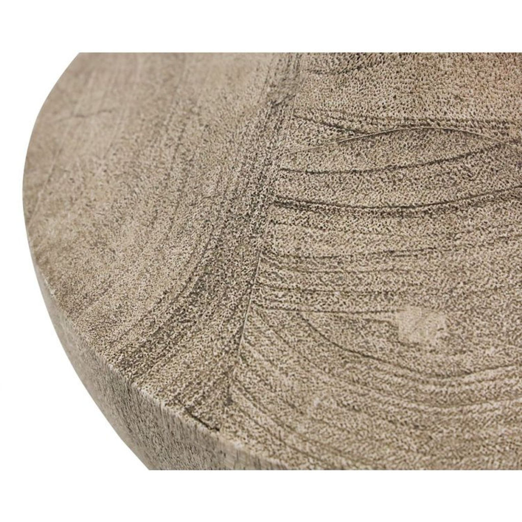 Aaran Wooden Table Lamp - Natural/beige Jute