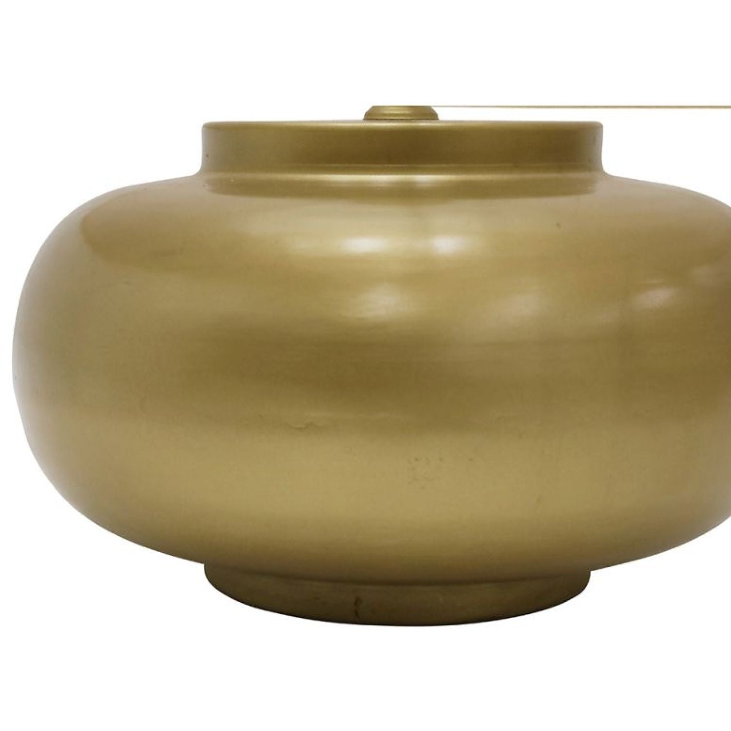Tamer Table Lamp - Brushed Brass/jute