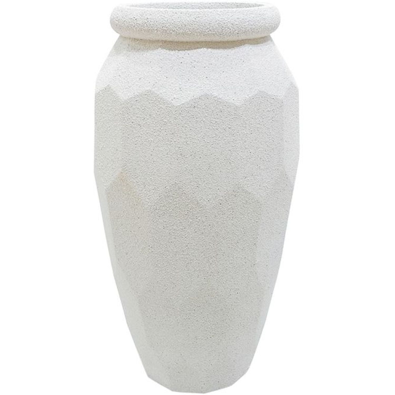 Lodge Mgo Vase - Textured White