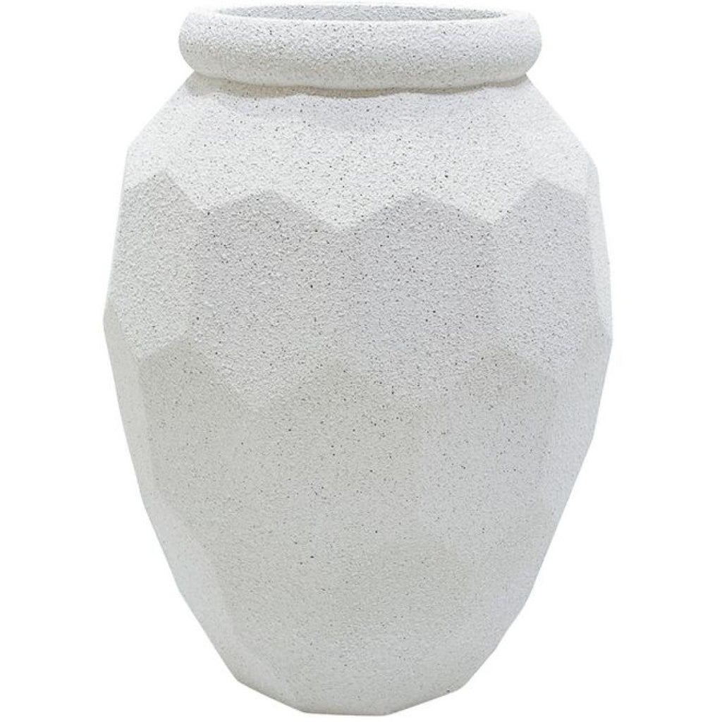 Lodge Mgo Vase - Textured White