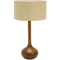 Ariane Wooden Table Lamp - Natural/cotton Lin