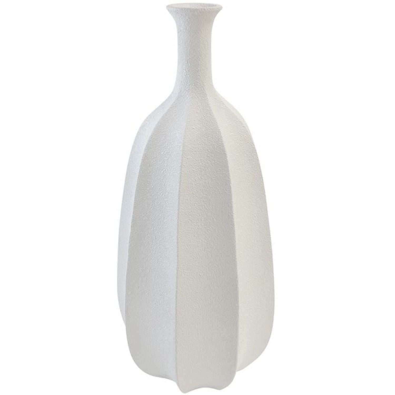 Sunny Mgo Vase - Textured White