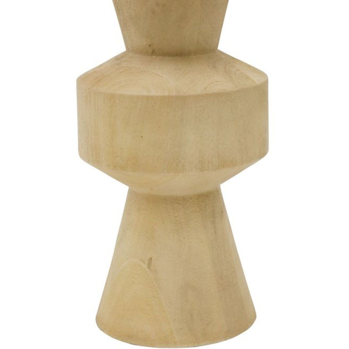 Miriam Wooden Table Lamp -natural Blonde /jut — view 3