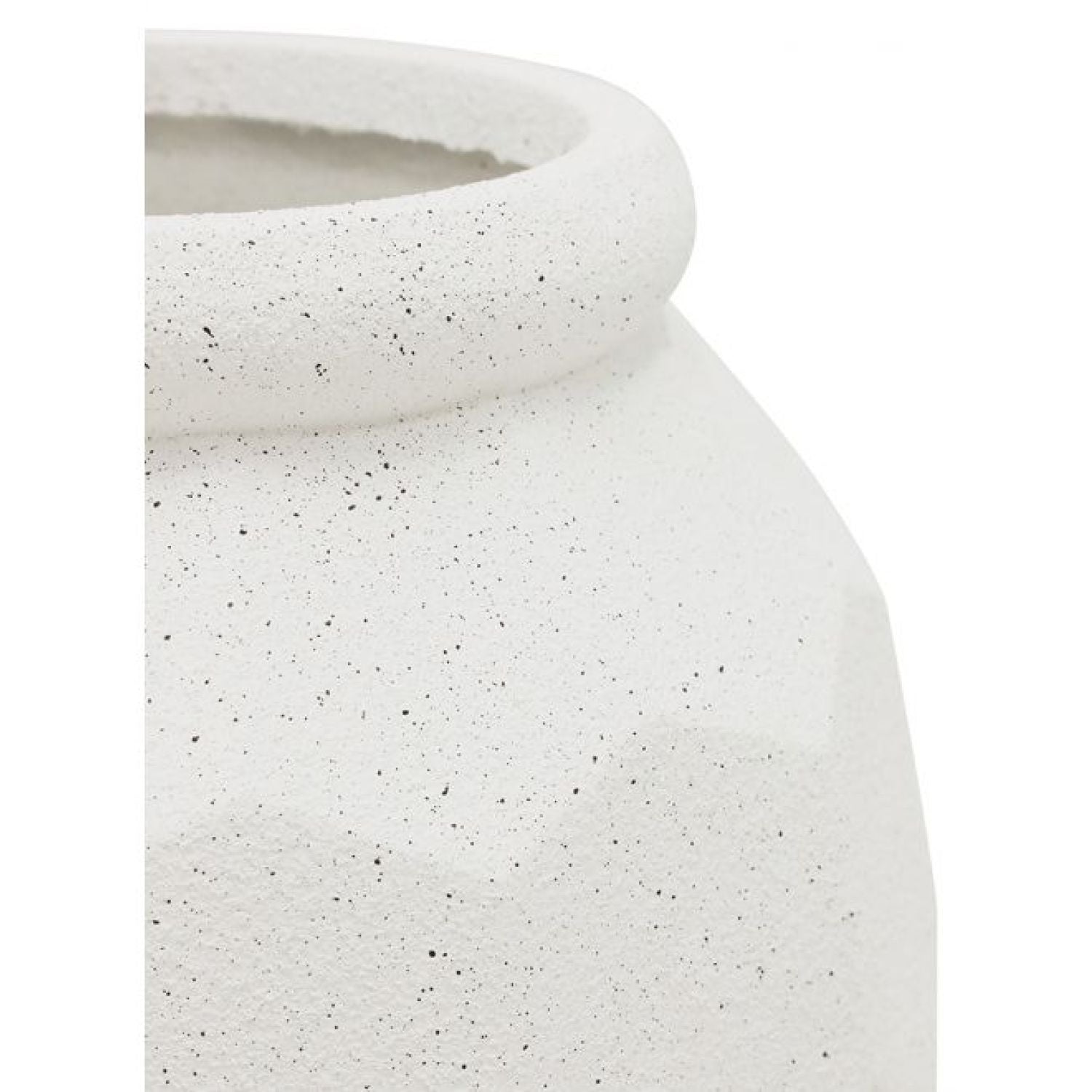 Lodge Mgo Vase - Textured White