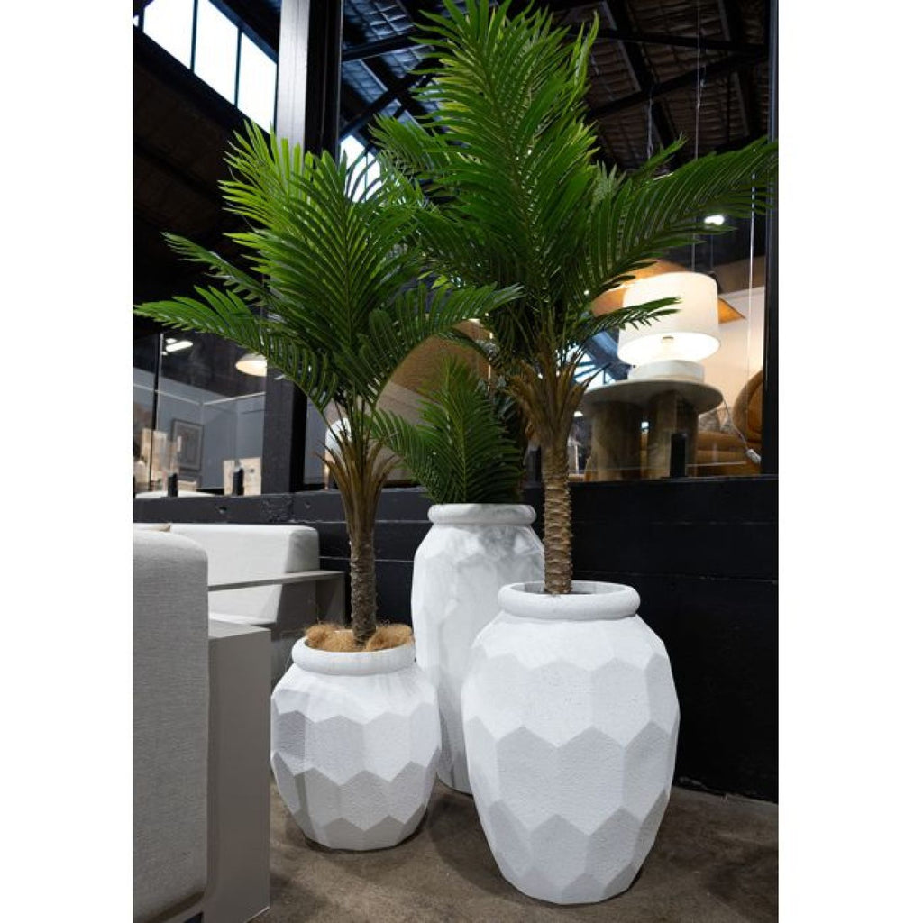 Lodge Mgo Vase - Textured White
