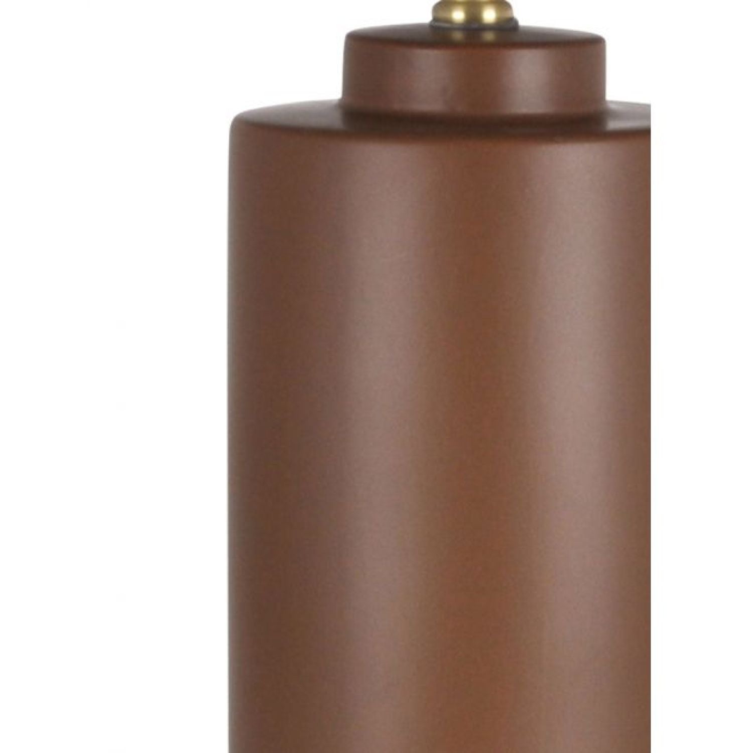 Hinata Ceramic Table Lamp - Tobacco