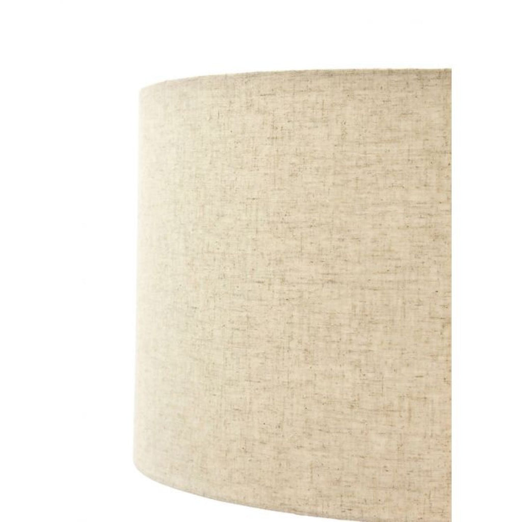 Aaran Wooden Table Lamp - Natural/beige Jute