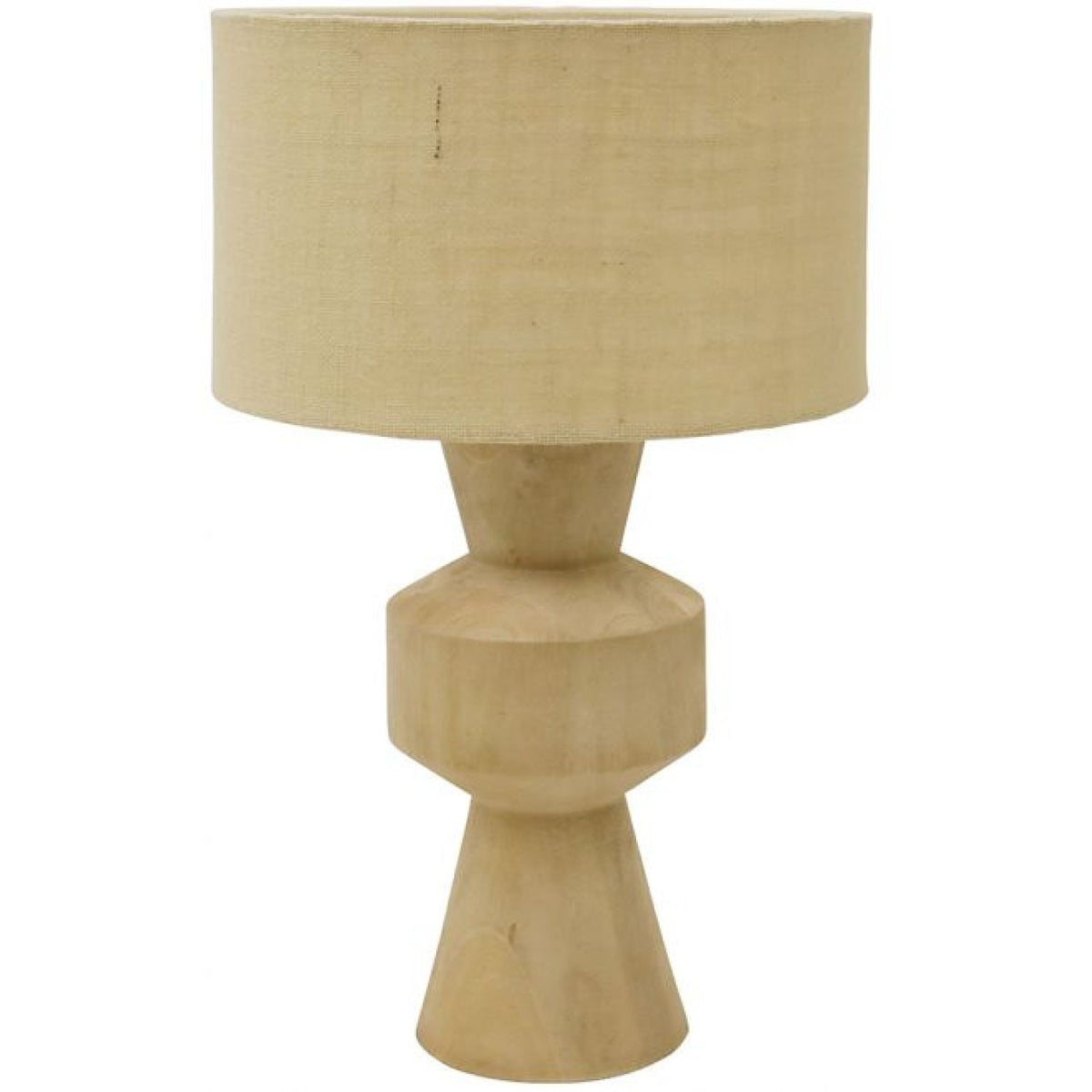 Miriam Wooden Table Lamp -natural Blonde /jut