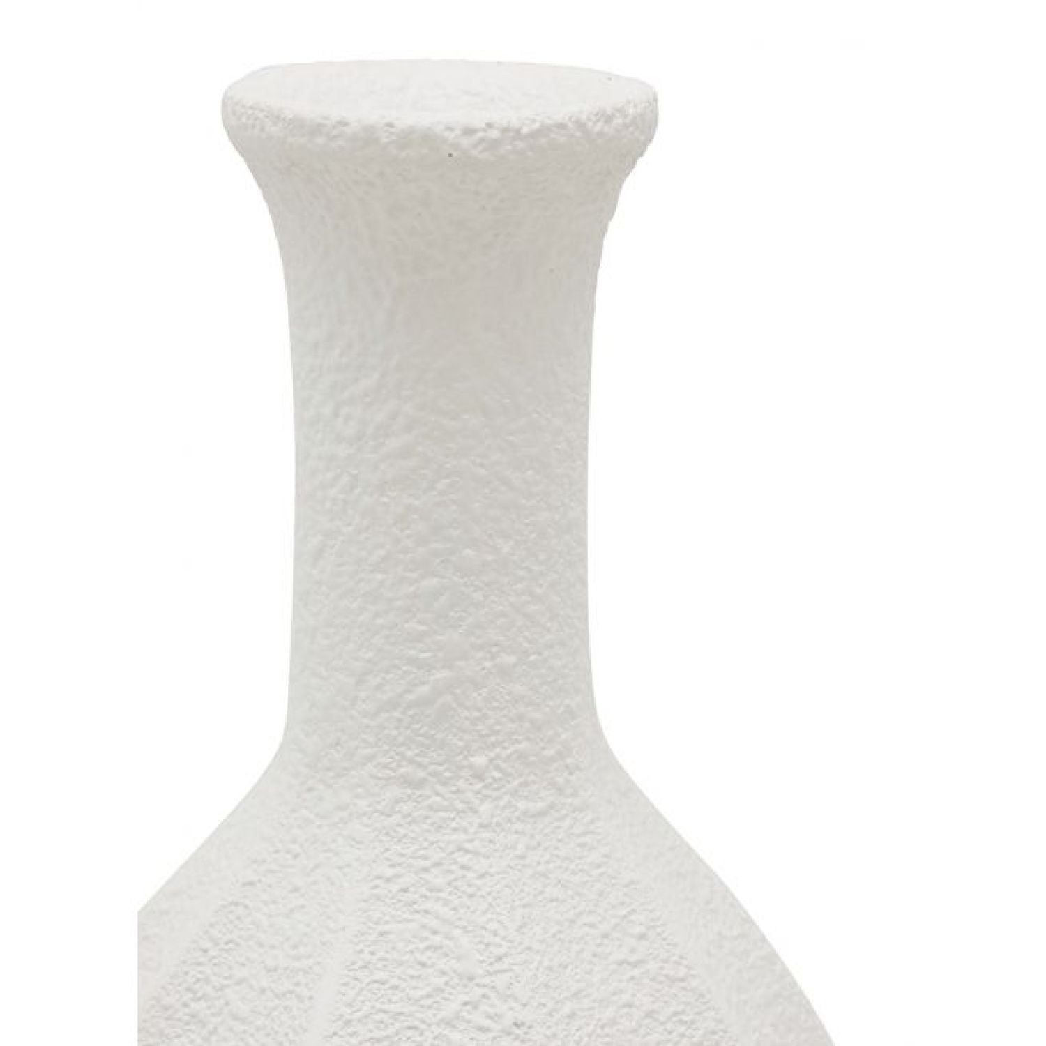 Sunny Mgo Vase - Textured White