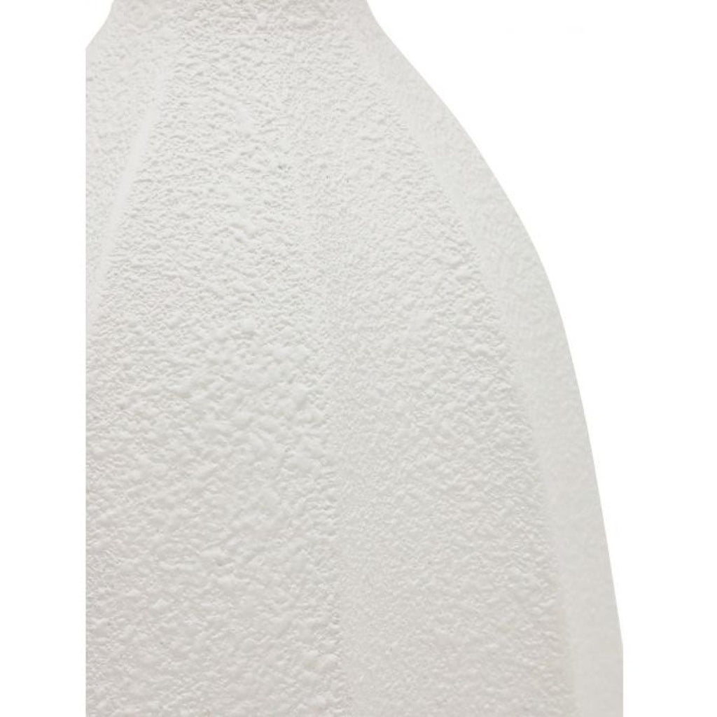 Sunny Mgo Vase - Textured White