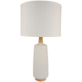 Lysette Table Lamp - White &amp; Wood