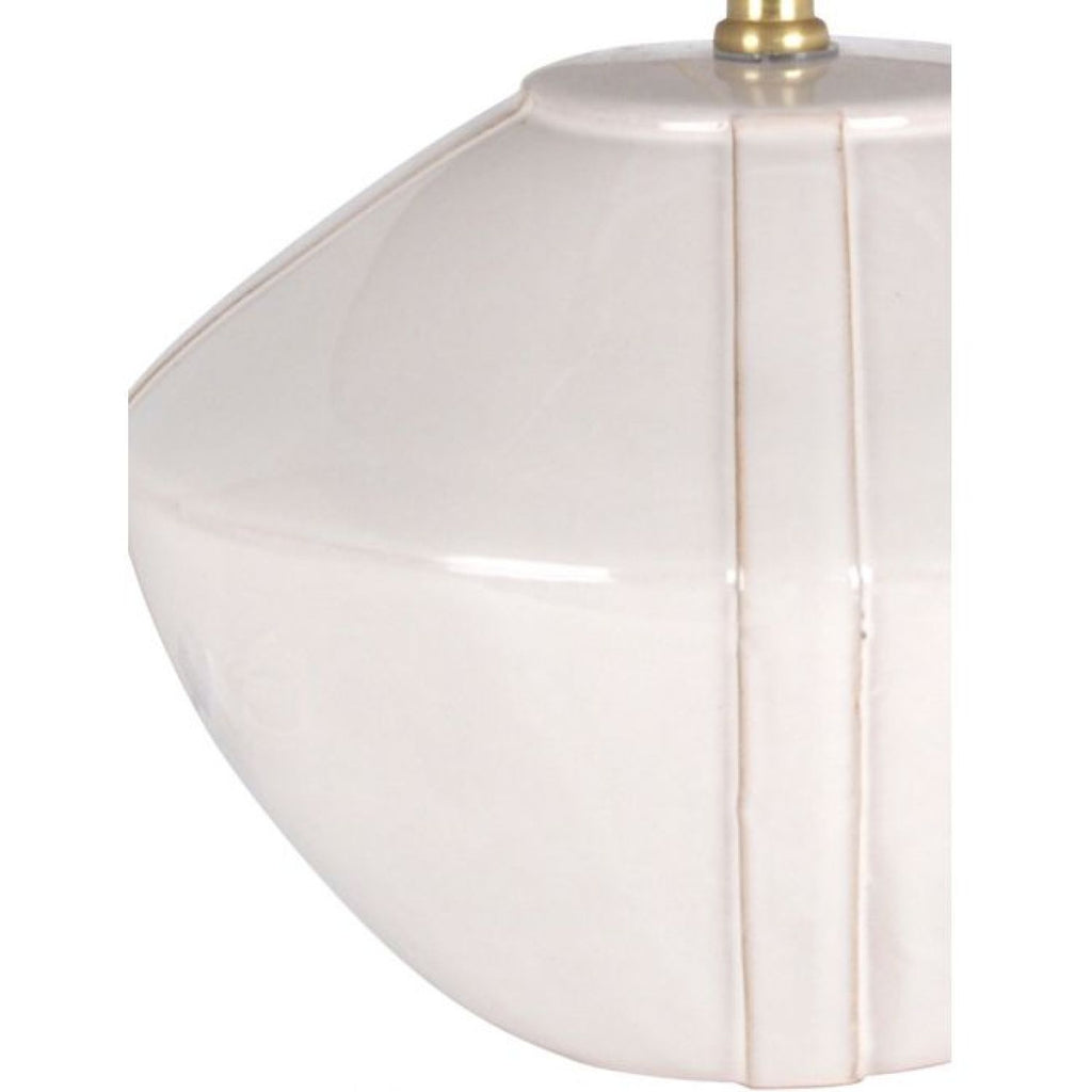 Kenji Ceramic Table Lamp - Ecru