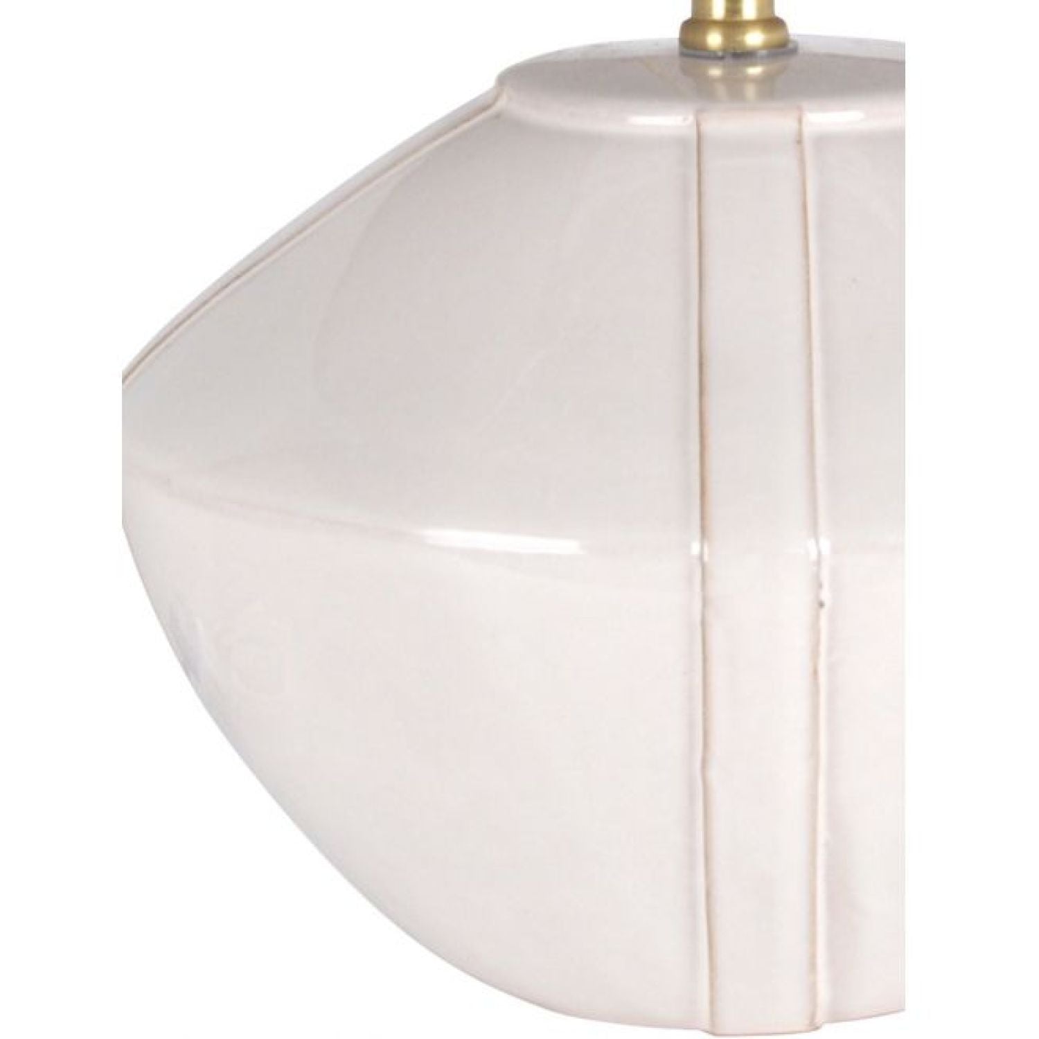 Kenji Ceramic Table Lamp - Ecru
