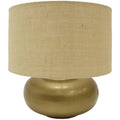 Tamer Table Lamp - Brushed Brass/jute