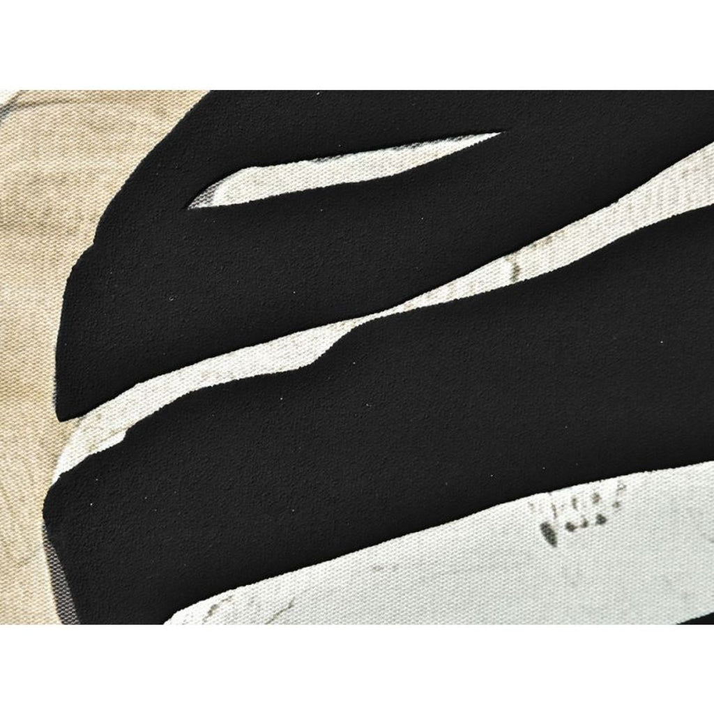 Rubee Canvas Framed Wall Art - Black Fra