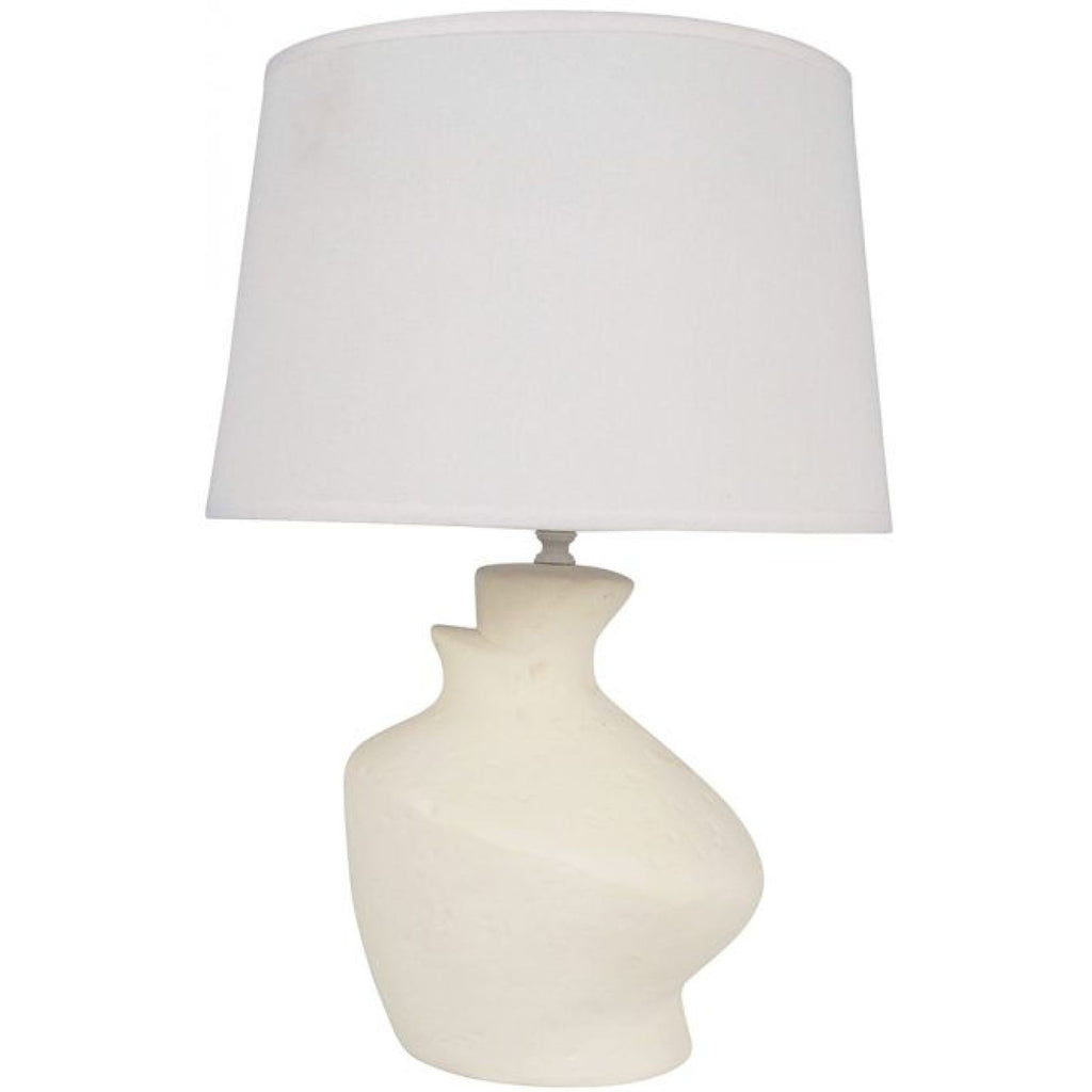 Elara Table Lamp - Off White — view 2